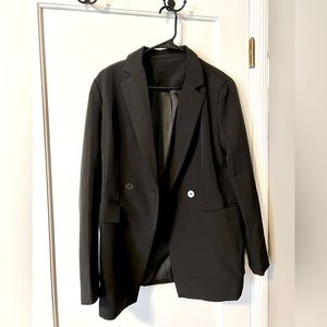 Oversized Blazer, Black Blazer